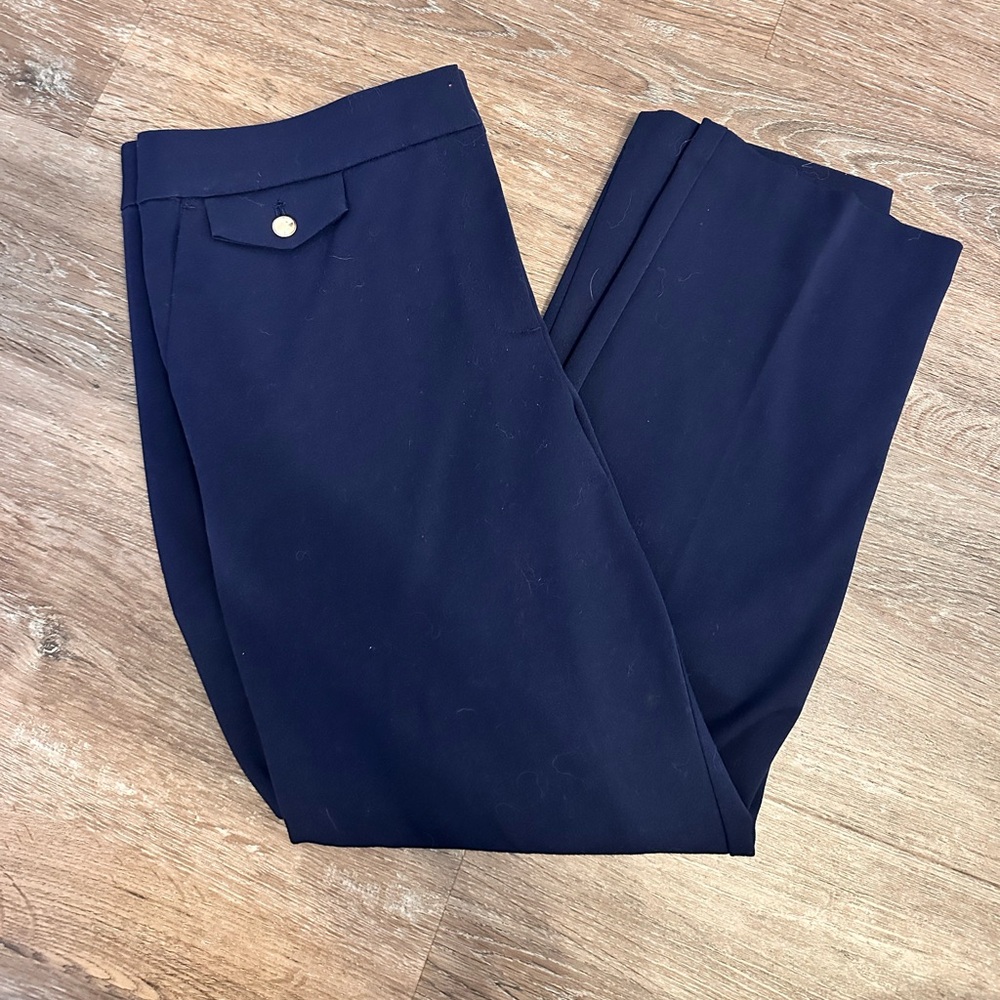 LOFT Dark Blue Dress Pants